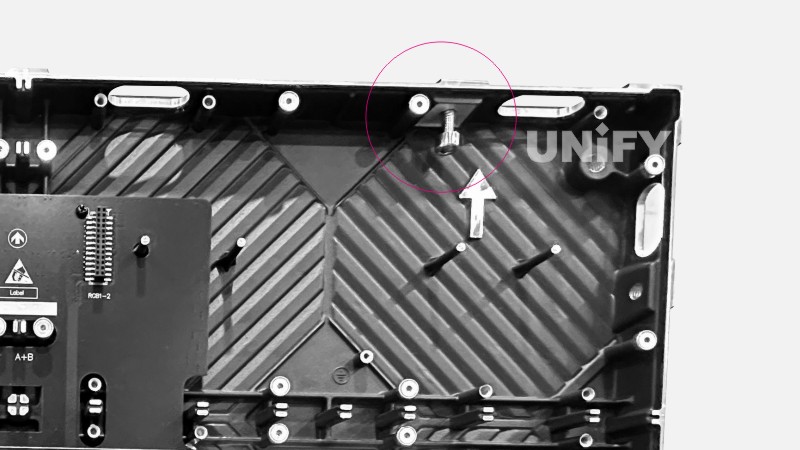 Front Service LED Screen EDI Cabinet Details-5