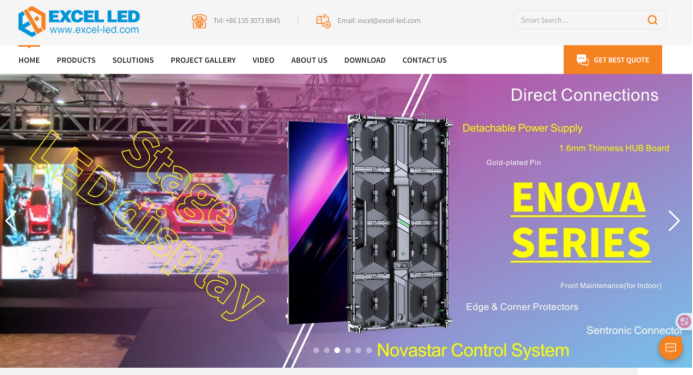 1.EXCEL LED Screen Supplier