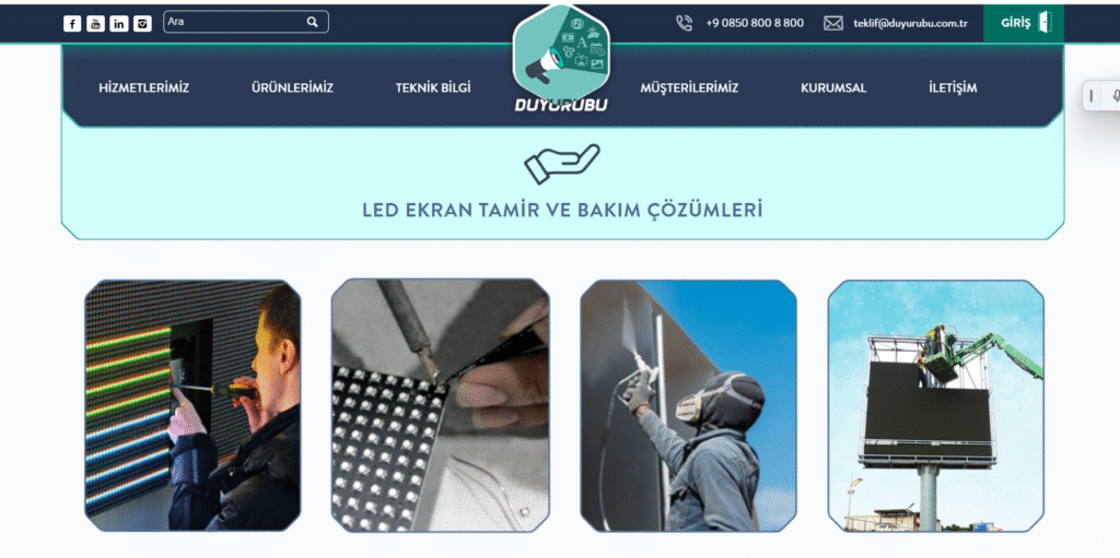 14. DuyuruBu LED Screen Service & Supplier