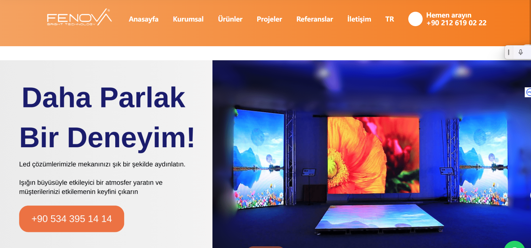 3. Fenova Teknoloji LED Display Supplier