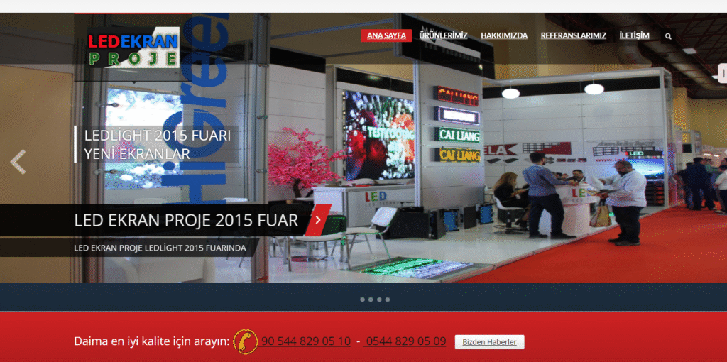 7.LEDEKRANPROJE LED Screen Supplier