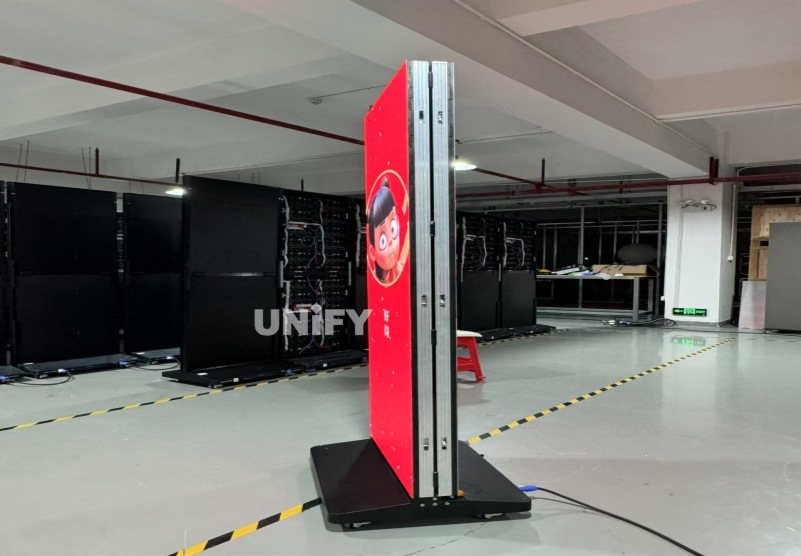 Folding LED Screen-Fold up and down style-2