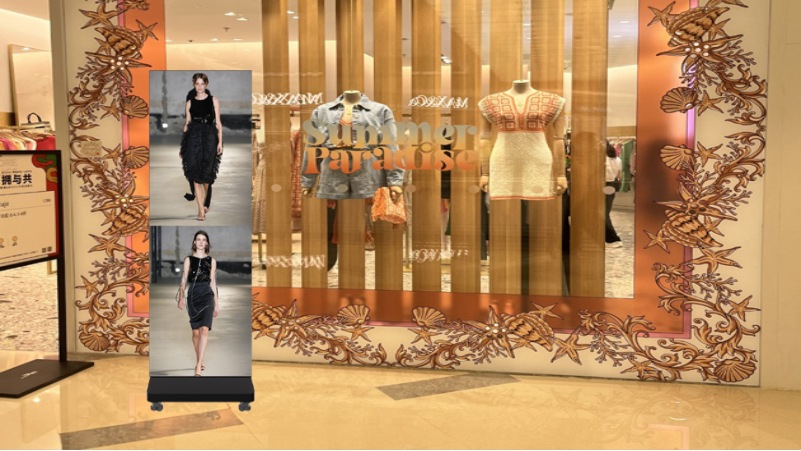 Folding LED Screen-Fold up and down style-5
