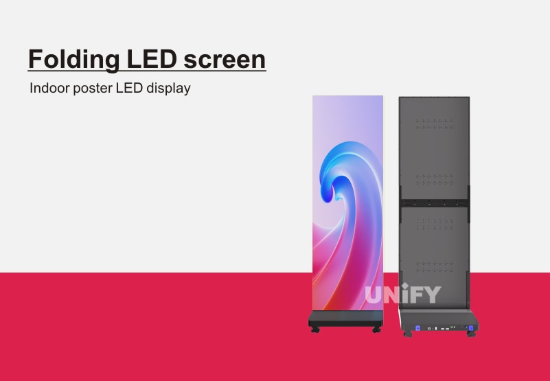 Folding LED Screen-Fold up and down style