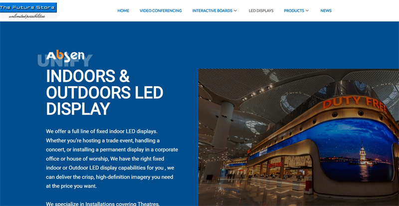 1. The Future Store LED Display Supplier