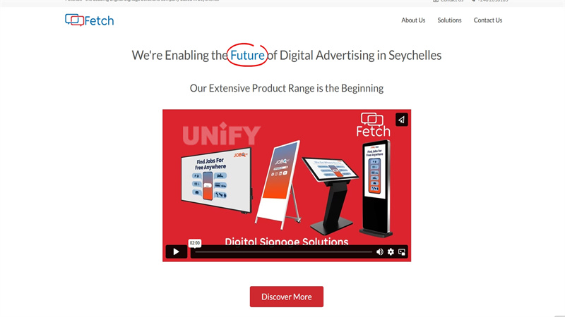 1.Fetch Digital Signage & LED Screen Supplier