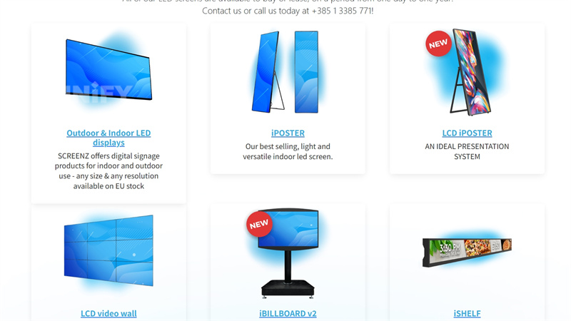 10. Screenz LED Display Supplier