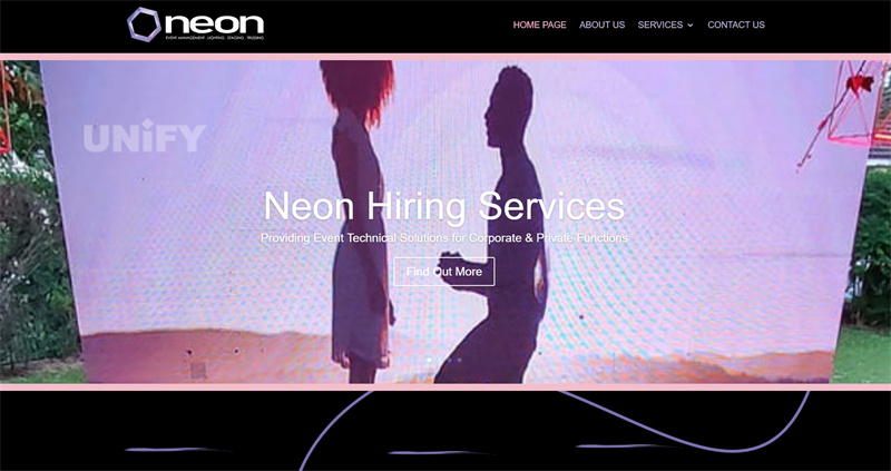 11. Neon Hiring Services LED Screen Supplier