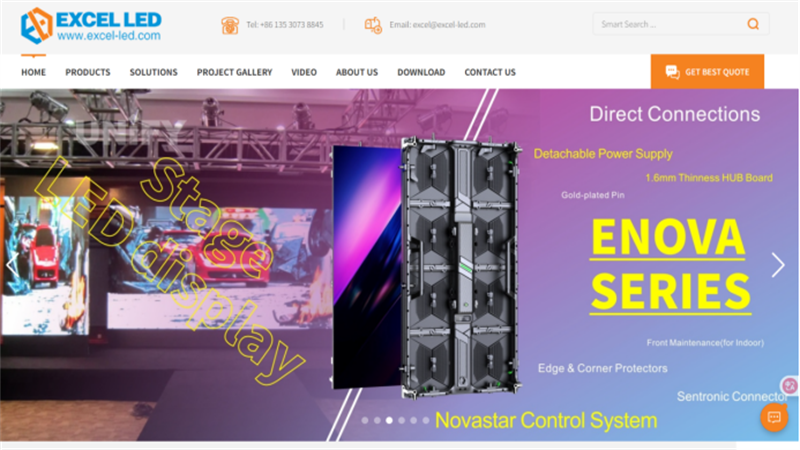 11.EXCEL LED Screen Supplier
