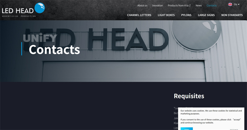 13. UAB Led Head LED Display Supplier