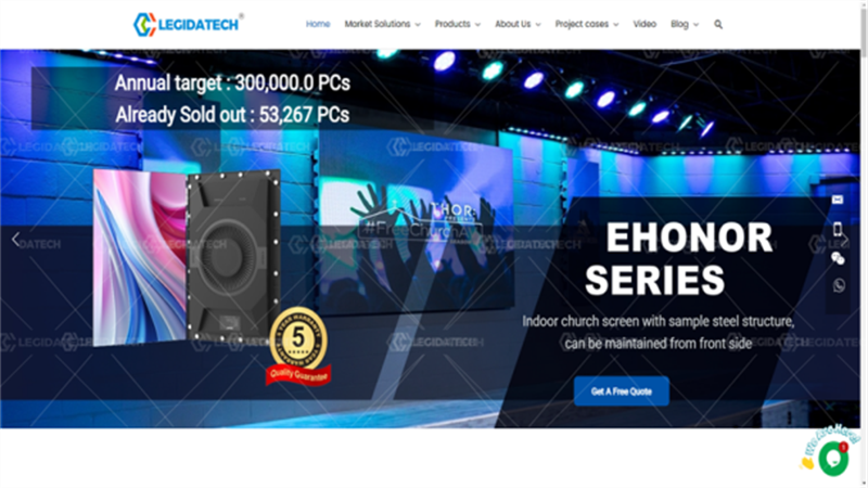 13..LEGIDATECH LED Screen Factory