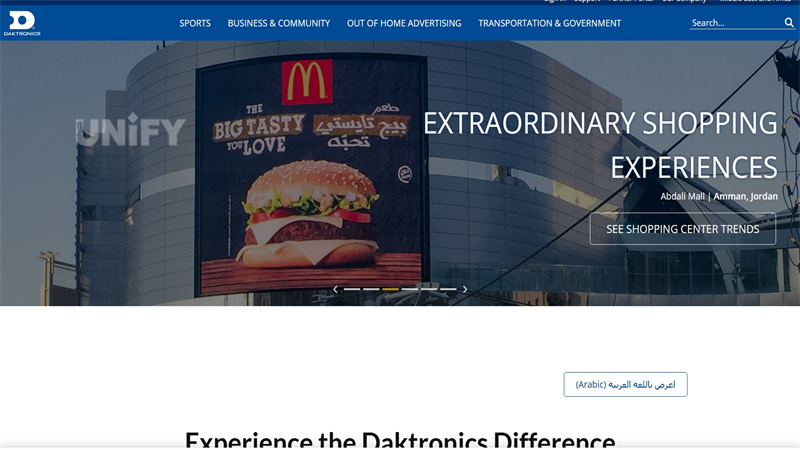Daktronics LED Screen Supplier