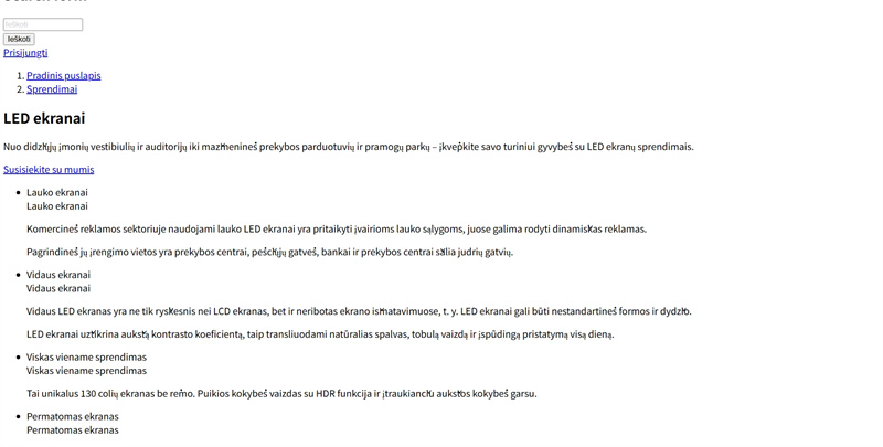 18. Hansab Lietuva LED Screen Supplier