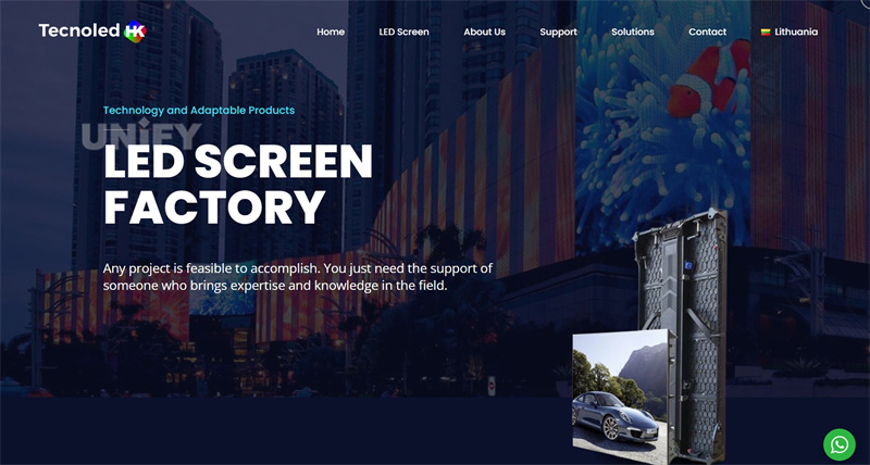 3. Tecnoled.HK Lithuania LED Screen Supplier