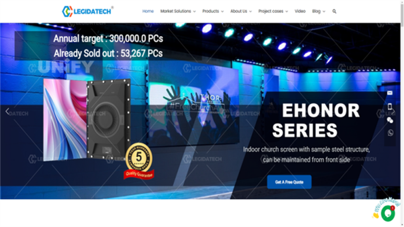 3.LEGIDATECH LED Screen Factory