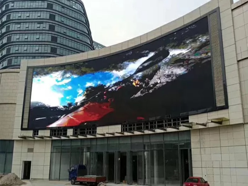52.75m indoor led wall in America