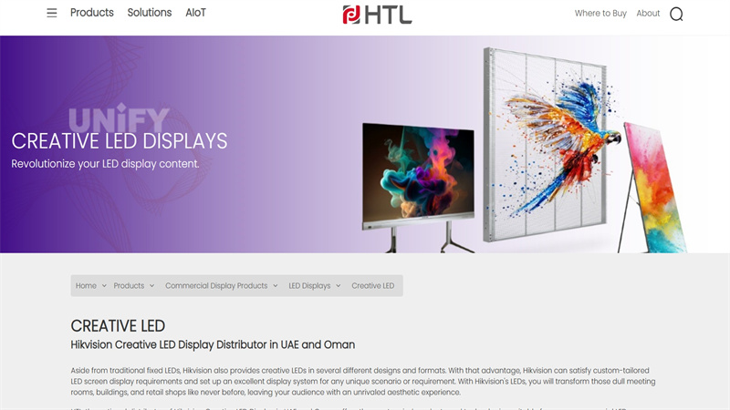 Hyvision Technology LLC Creative LED Display Distributor