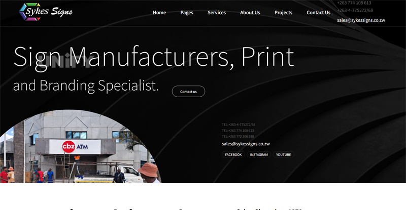 7. Sykes Signs LED Screen Supplier