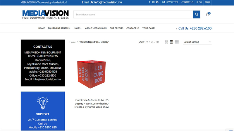 9.Mediavision Ltd (Event & Retail LED Screens)