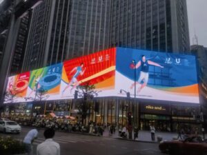 P5 outdoor led wall in America