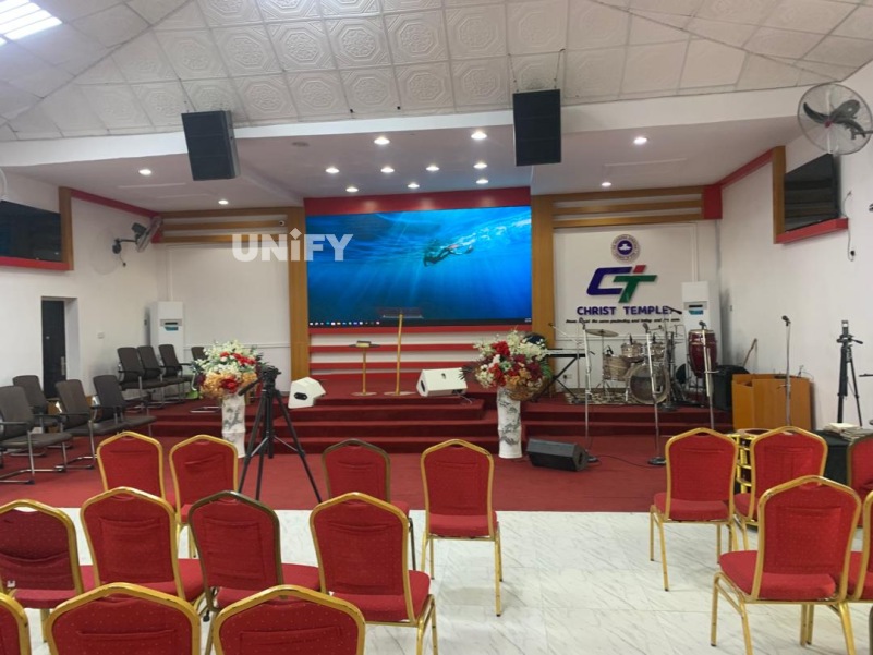 indoor LED screen case-9