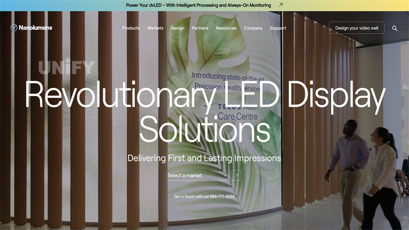 Nanolumens LED Video Wall Supplier