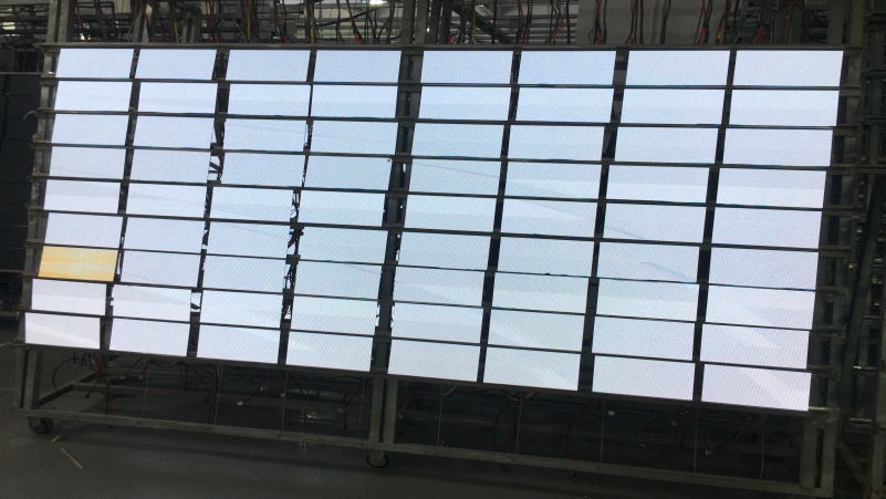 P8 Outdoor LED Module aging test