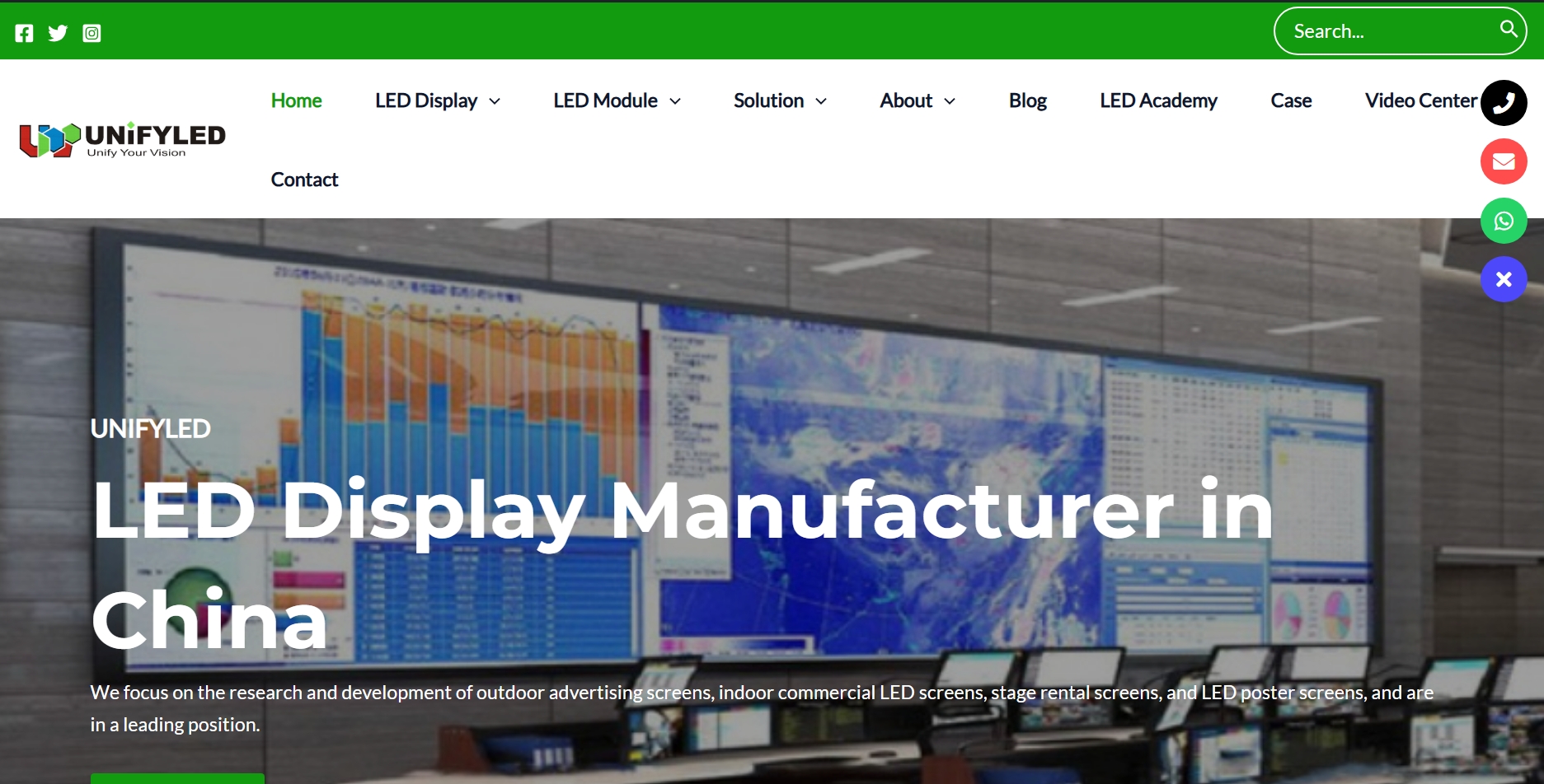 3.Unify LED Screen Supplier